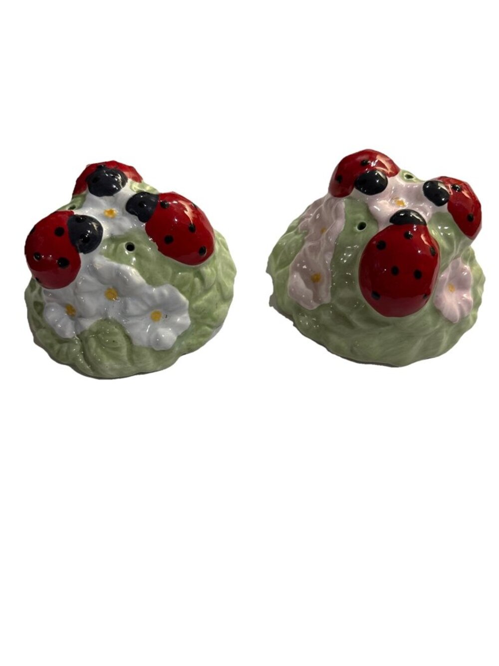 Lenox Butterfly Meadow Ladybug Salt & Pepper Shaker Set
